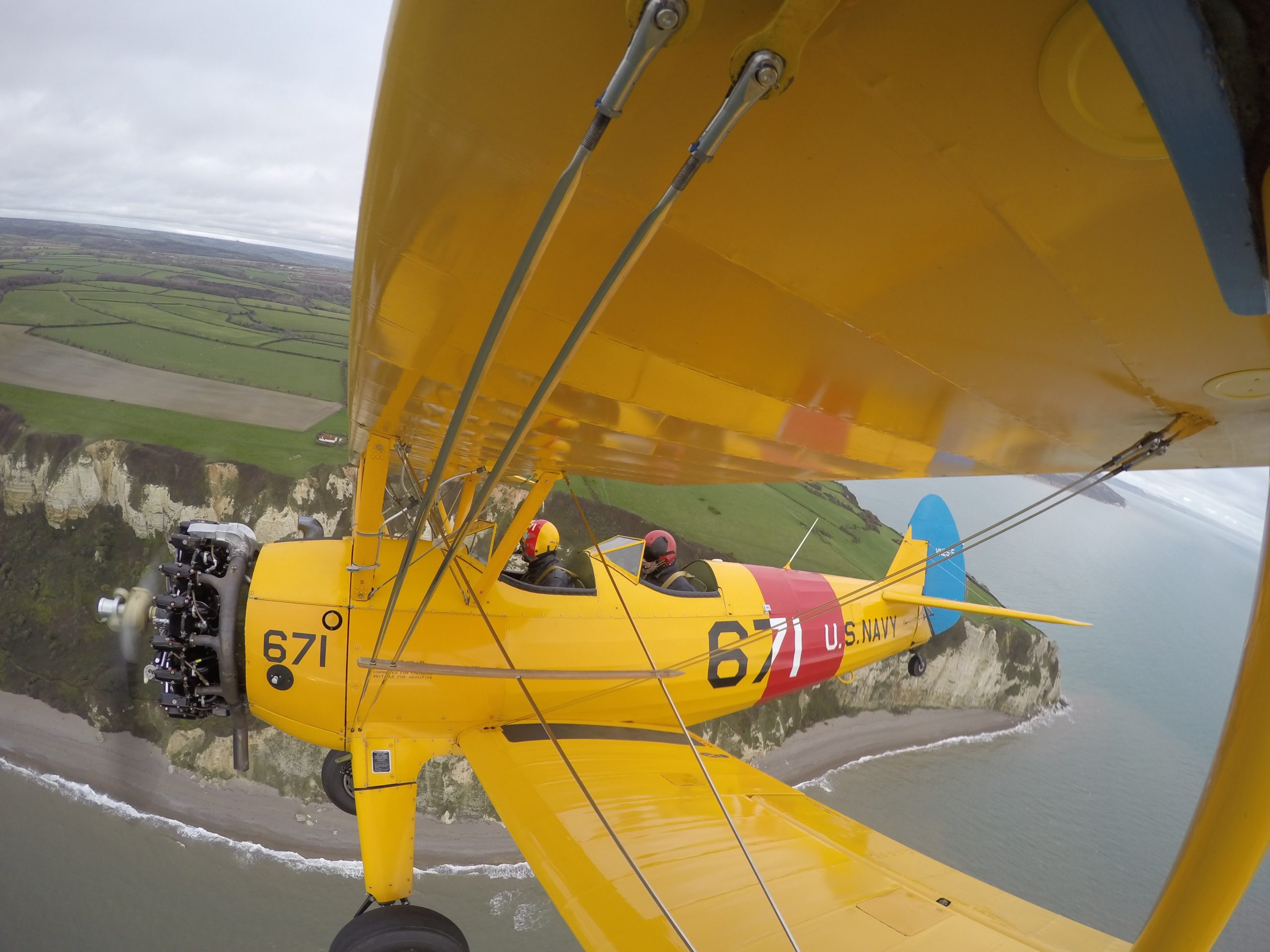 Stearman Flight